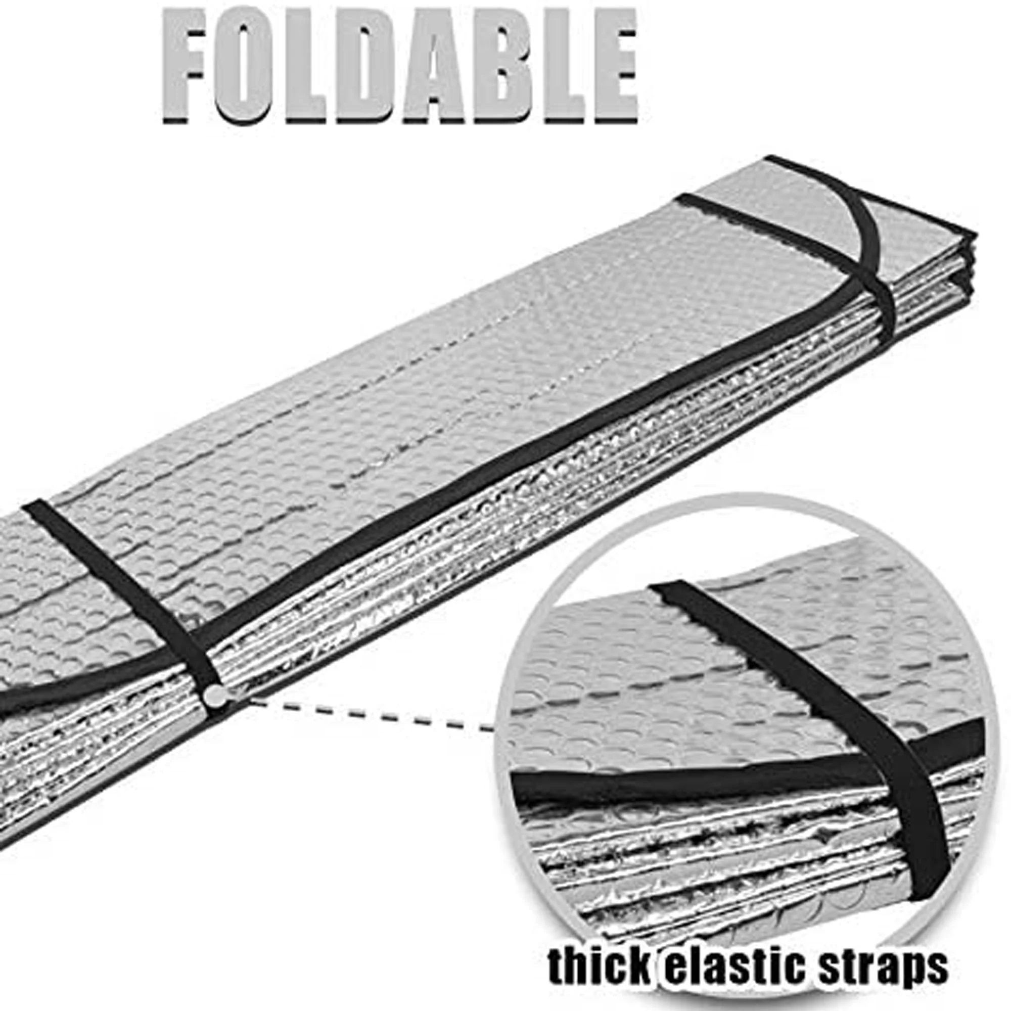 Car Dashboard Reflector Cover windshield Protector UV Sun Rays Blocker for SUVs,lorries,vans and cars