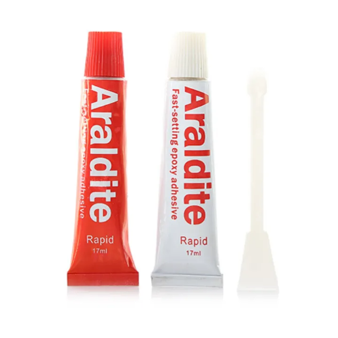 Araldite 5 Minute Adhesive Standard Epoxy Glue DIY Design Adhesive Multipurpose Sealant Bonding Agent Clear