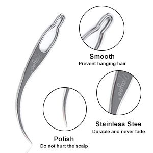 Interlocking Tool for Locs, Outstanding Sisterlock Retighten Tool, Excellent Dreadlock Crochet Needle for Maintaining Real Dread Loc, Dreadlock Interlocking Tool for Hair