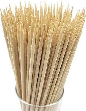 Natural Bamboo Skewers for BBQ, Fruit, Cocktail, Kebab, Chocolate Fountain, Grilling, Barbecue, Kitchen, Crafting and Party