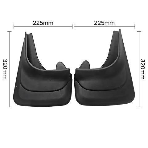 Toyota Mudflaps Mud Flaps Splash Guards Fender, Front Rear Mudguard Kit Auto Fender Mudflaps with Screws Full Protection Customized