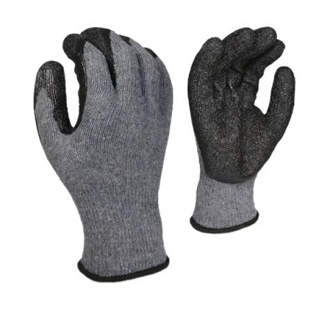 Anti Slip Work Gloves Safety Hand Gloves, Cooking Gloves Heat/Cut/Splash Resistance Polymer Coated Non-Slip Working Gloves (Free Size)