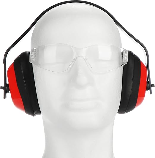 Premium Grade Ear Muff Noise Cancelling Ear Muffs Soundproof Earmuffs Noise Canceling Hearing Protection EarMuff Headphones Adjustable Padded Noise Reduction Earplug for Adult & Kids