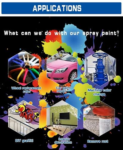 Multi-Purpose High Quality Spray Paint Black 450ml – Quick Dry, Rust Resistant, Long Lasting & Smooth Finish