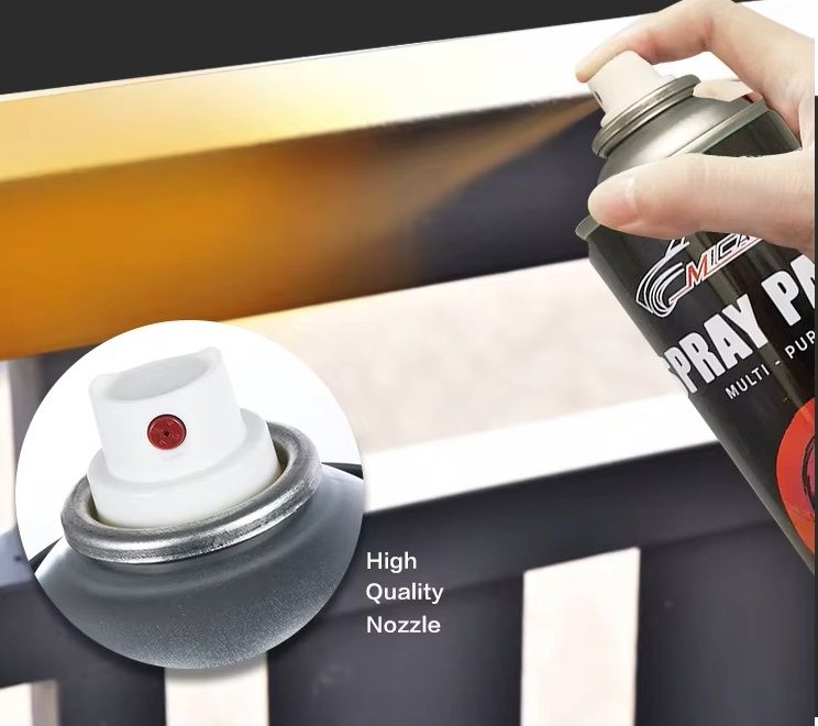 Multi-Purpose High Quality Spray Paint Black 450ml – Quick Dry, Rust Resistant, Long Lasting & Smooth Finish