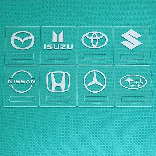 New Generation Creative Car Insurance Pocket Card Holder Sticker Electrostatic Windshield Insuarance Pocket Display with Custom Engraved Branded Logo