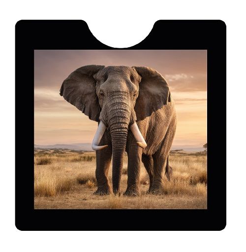 Car Insurance Card Holder Sticker Insurance Pocket Display Pocket The Big 5 Animal Print Custom Car Insurance Card Holder Sticker Display Pocket Windshield Electrostatic Sticker