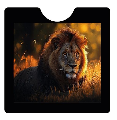 Car Insurance Card Holder Sticker Insurance Pocket Display Pocket The Big 5 Animal Print Custom Car Insurance Card Holder Sticker Display Pocket Windshield Electrostatic Sticker