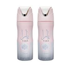 Lattafa Yara Pink Perfumed Body Spray 200ml - Yara Pink by Lattafa Deodorant Perfume Spray Sweet, Soft, and Feminine Fragrance