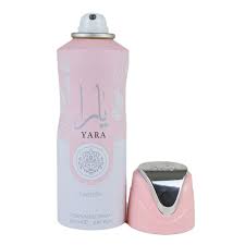 Lattafa Yara Pink Perfumed Body Spray 200ml - Yara Pink by Lattafa Deodorant Perfume Spray Sweet, Soft, and Feminine Fragrance