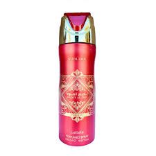 Lattafa Bade'e Al Oud Sublime Body Spray 200ml Fruity-floral Unisex fragrance Sublime Perfumed Body Spray By Lattafa