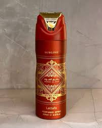 Lattafa Bade'e Al Oud Sublime Body Spray 200ml Fruity-floral Unisex fragrance Sublime Perfumed Body Spray By Lattafa