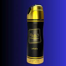Lattafa Khamrah Body Spray 200ml Warm, Sweet, and Spicy Scent Khamrah Perfumed Body Spray By Lattafa Unisex Fragrance
