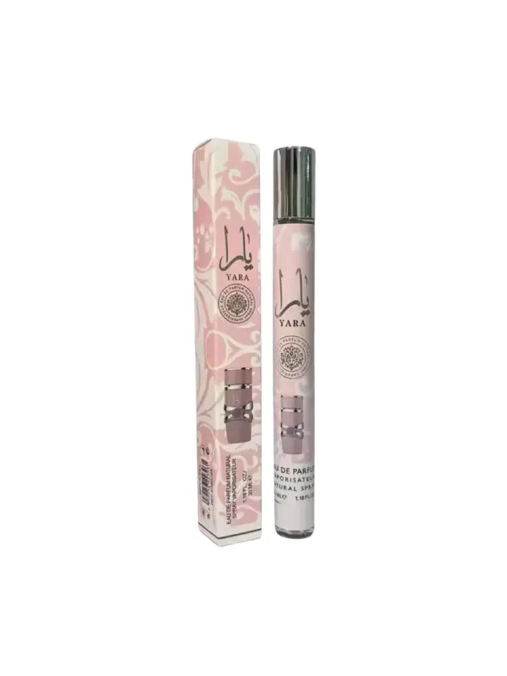 Yara Pink Eau De Parfum 35ML/1.18Floz Mini Pocket Spray 1pc By Lattafa Yara Pink Travel-sized Perfume Fragrance Suitable for Women