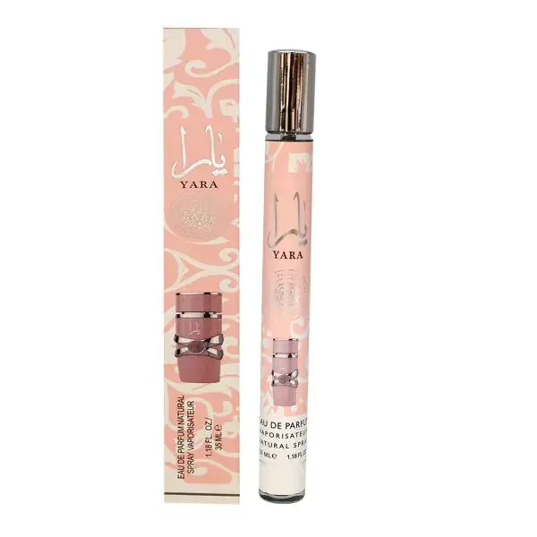 Yara Pink Eau De Parfum 35ML/1.18Floz Mini Pocket Spray 1pc By Lattafa Yara Pink Travel-sized Perfume Fragrance Suitable for Women