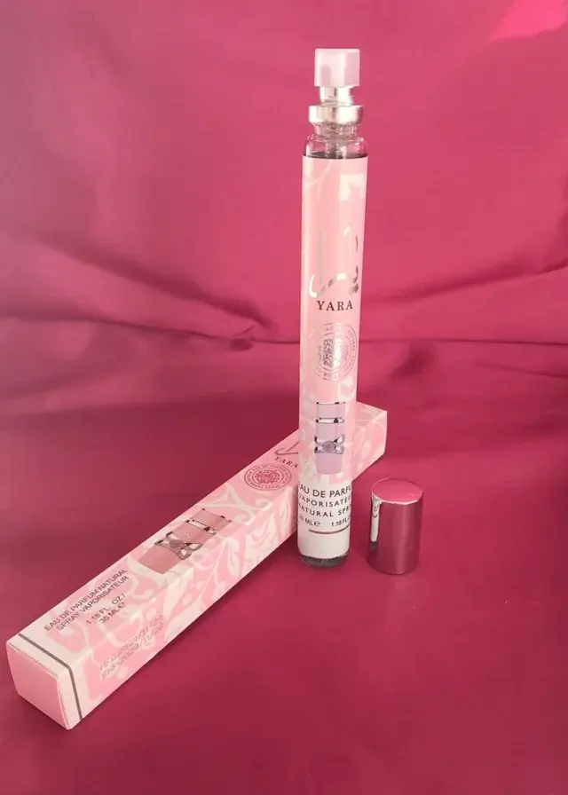 Yara Pink Eau De Parfum 35ML/1.18Floz Mini Pocket Spray 1pc By Lattafa Yara Pink Travel-sized Perfume Fragrance Suitable for Women