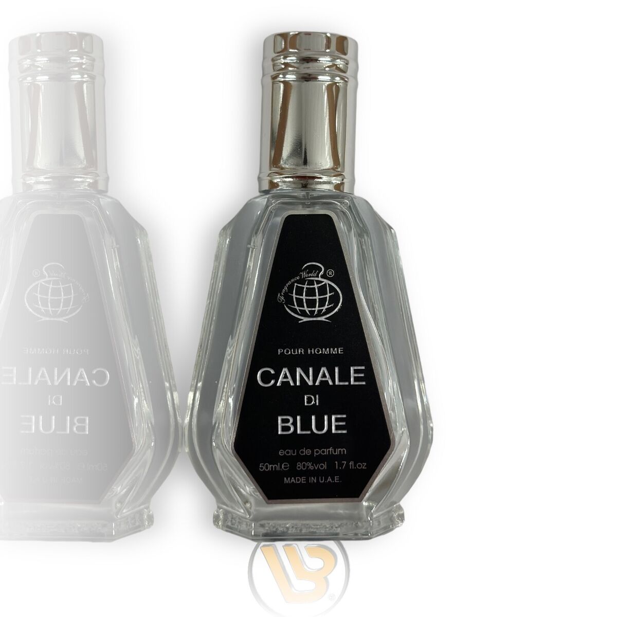 Canale Di Blue Eau De Parfum 50ml By Fragrance World Canale Di Blue Perfume Aromatic woody Men's Fragrance