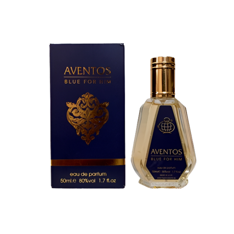 Aventos Blue For Him EDP 50ml Perfume by Fragrance World Aventos Blue For Him Eau De Parfum Men's Fragrance