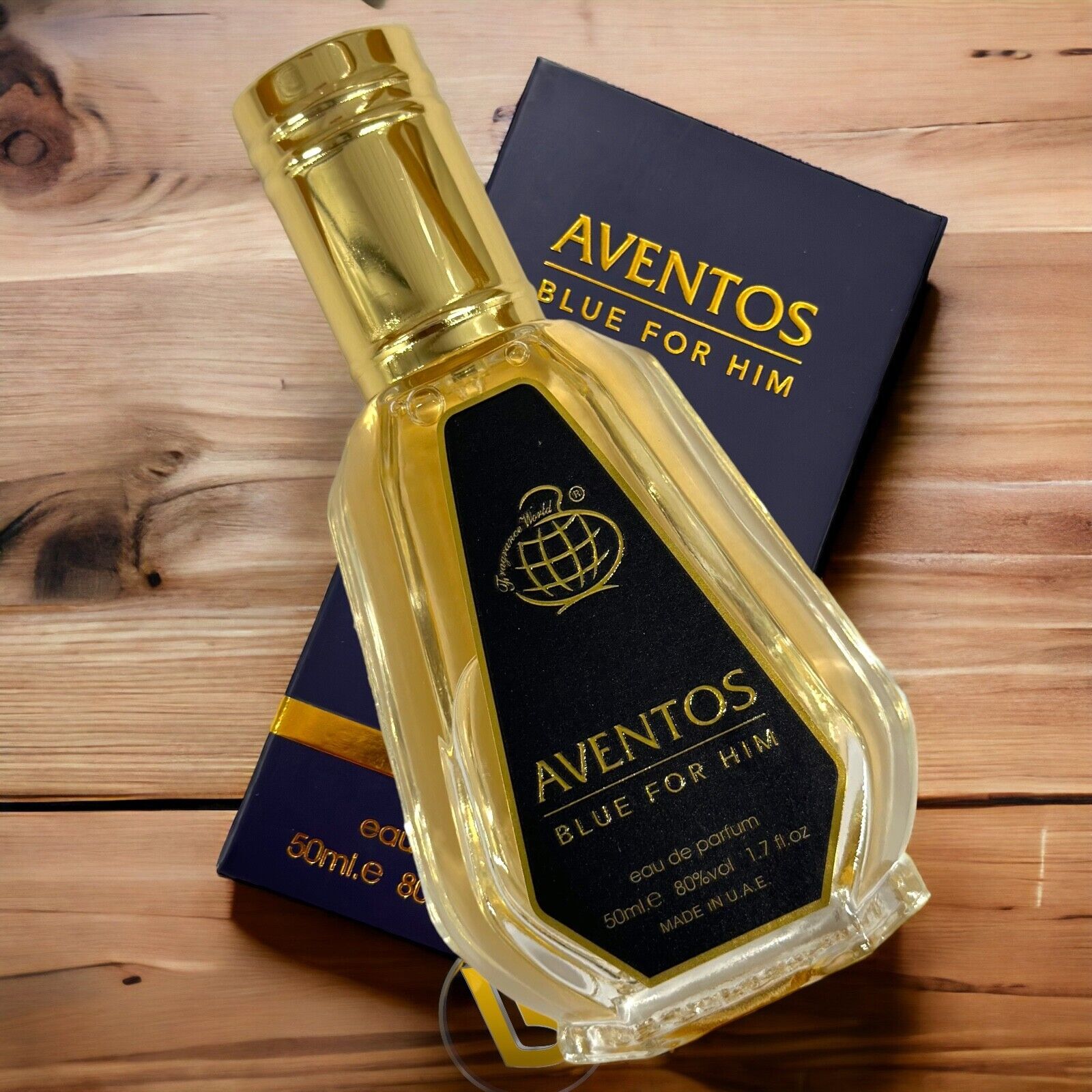 Aventos Blue For Him EDP 50ml Perfume by Fragrance World Aventos Blue For Him Eau De Parfum Men's Fragrance