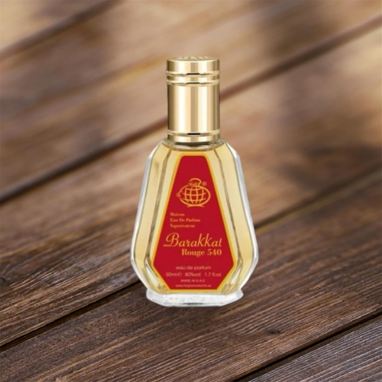 Barakkat Rouge EDP 50ml Perfume by Fragrance World Barakkat Rouge Eau De Parfum Mini Perfume – Pocket Spray - Travel Size Unisex Fragrance