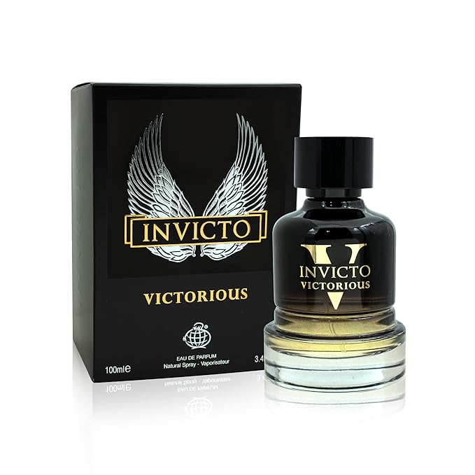 Invicto Victorious Perfume for Men | Invictus Victorious Edp Men Eau De Parfum 100ml | Lemon and Vanilla Fragrance | Invicto Victorious Perfume Spray