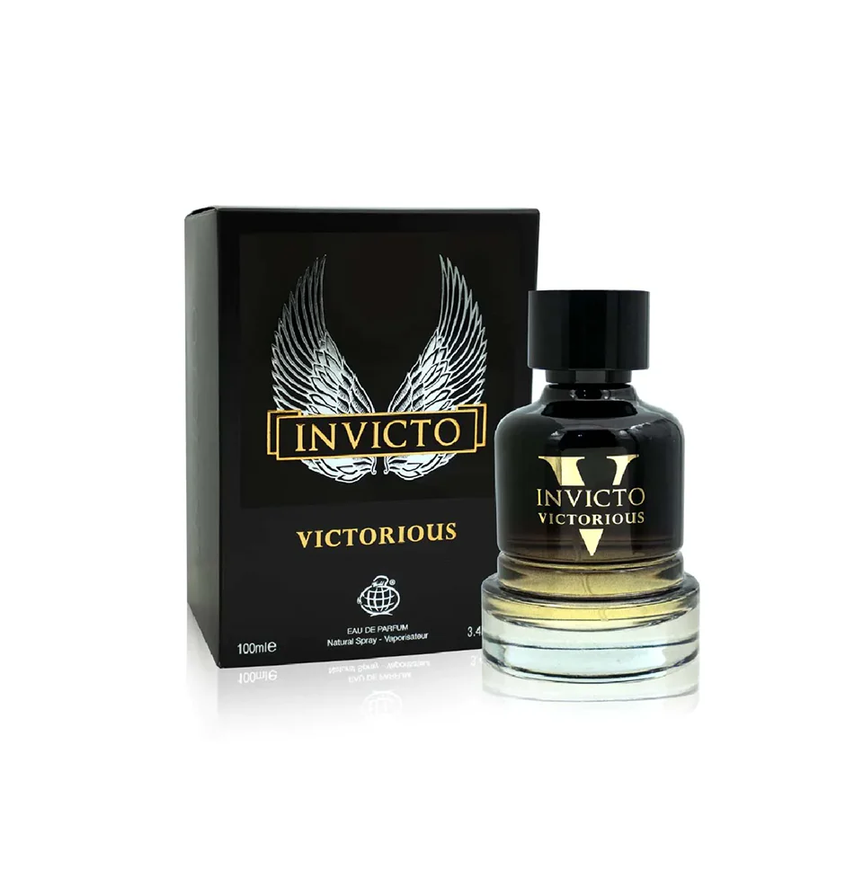 Invicto Victorious Perfume for Men | Invictus Victorious Edp Men Eau De Parfum 100ml | Lemon and Vanilla Fragrance | Invicto Victorious Perfume Spray