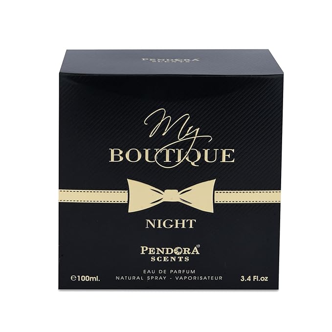 PENDORA SCENTS My Boutique Night Eau De Parfum - 100ml | Unisex Perfume | Long Lasting Fragrance | Luxury Scent | Sillage Perfume | Alluring Fragrance For Both Men & Women