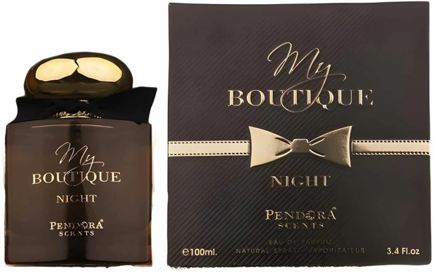 PENDORA SCENTS My Boutique Night Eau De Parfum - 100ml | Unisex Perfume | Long Lasting Fragrance | Luxury Scent | Sillage Perfume | Alluring Fragrance For Both Men & Women