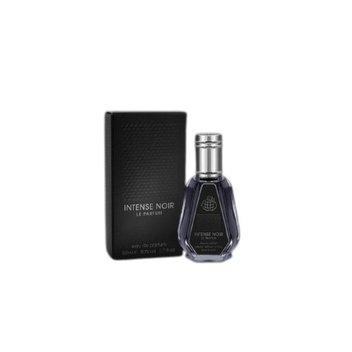 Fragrance World Intense Noir Le Parfum 50ml Eau de Parfum Unisex Fresh, Elegant, and Warm Perfume