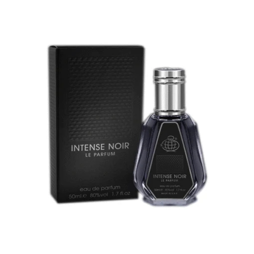 Fragrance World Intense Noir Le Parfum 50ml Eau de Parfum Unisex Fresh, Elegant, and Warm Perfume