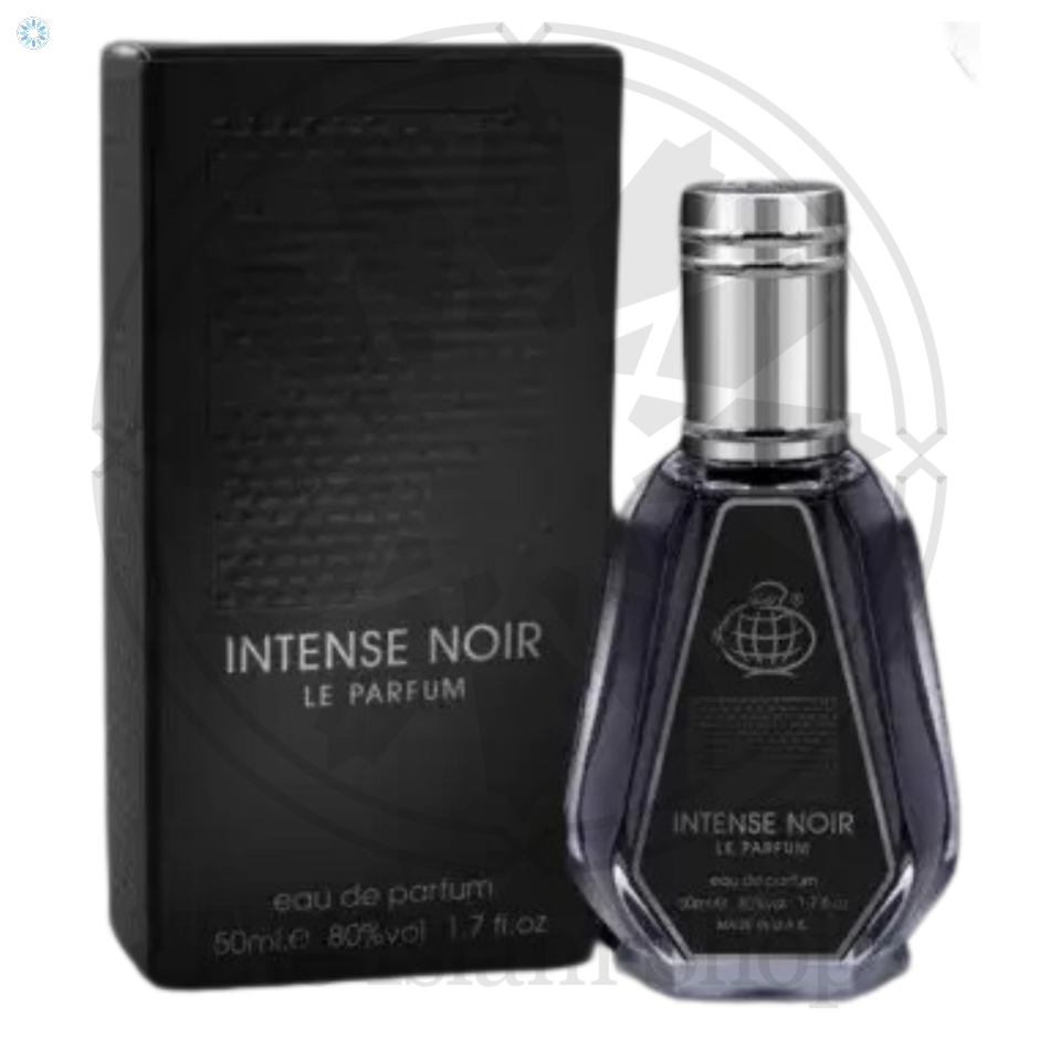 Fragrance World Intense Noir Le Parfum 50ml Eau de Parfum Unisex Fresh, Elegant, and Warm Perfume