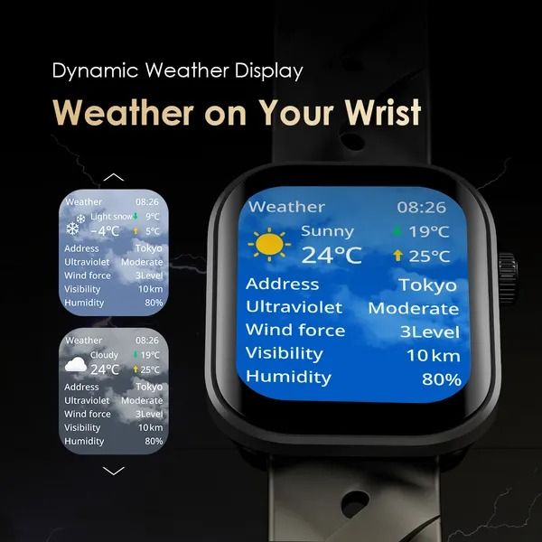 oraimo Watch Pro AM 1.85″ AMOLED IP68 Smart Watch