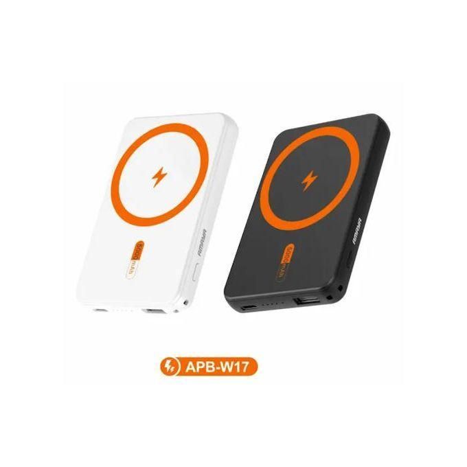 Amaya Magnetic Portable Charger (MagGo), 5,000mAh Wireless Power Bank, Magsafe-Compatible Battery Pack for iPhone 16 /15/14/13/12 Serie ultra-thin 22.5W super fast charging