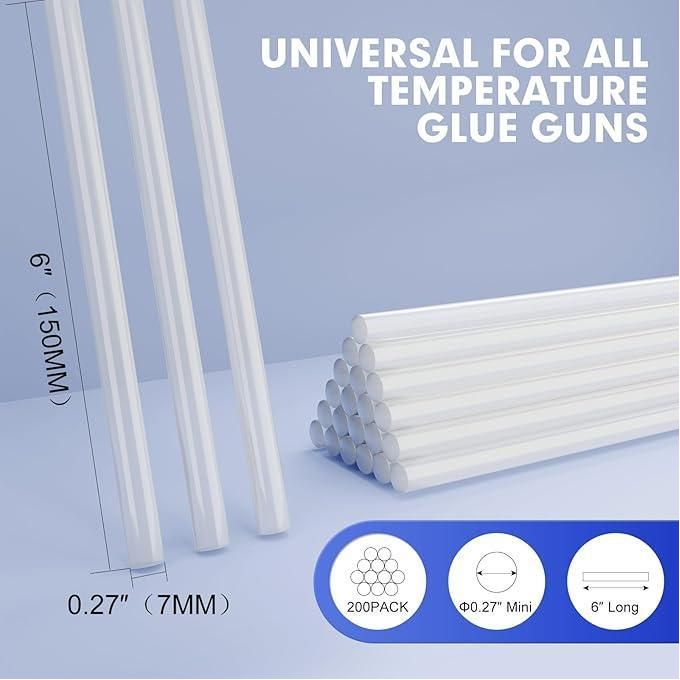 11 Mm Glue Sticks Recommended For 40/60/80Watts Glue Gun for Art Craft, Adhesive Repair Bonding DIY Craft Projects Gluegun Sticks
