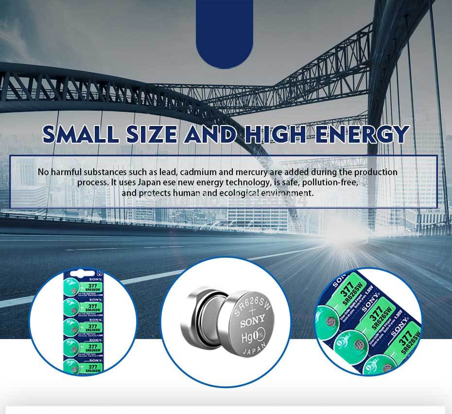 371 SR920SW Silver Oxide Button Battery 1.55V X 1