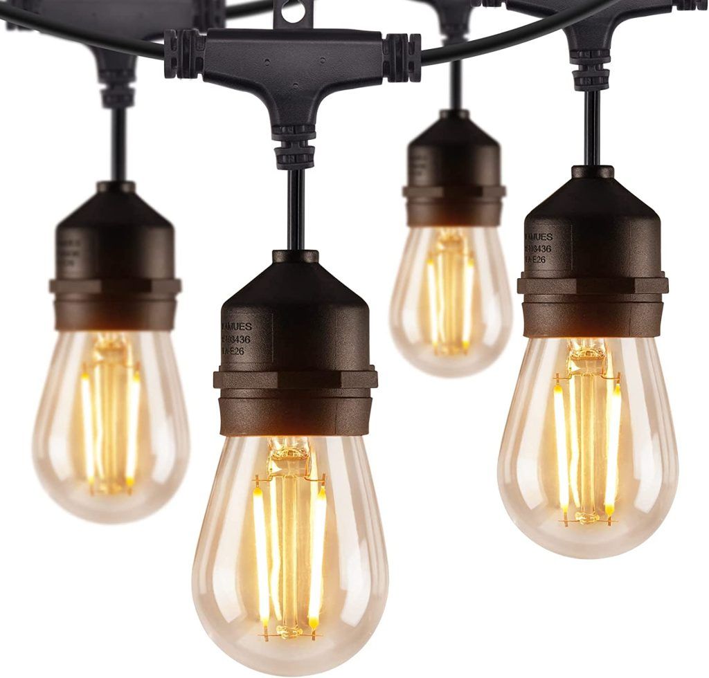 Garden Bulbs Lights Christmas Xmas 240V LED Bulbs15M Decoration Holiday String Outdoor Fairy