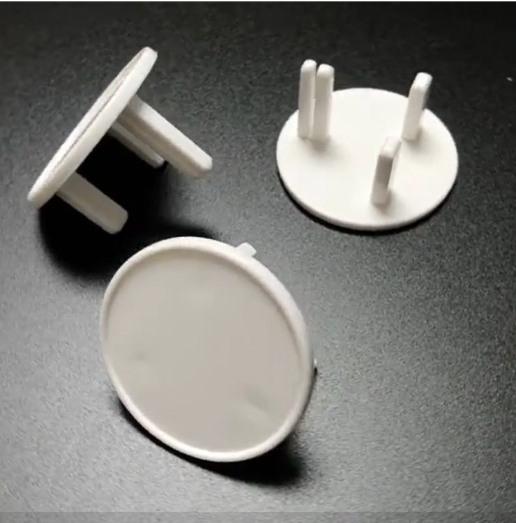 10 x Pcs Childproof Safety Covers Baby Electric Plug Protector Socket (10 – PACK)
