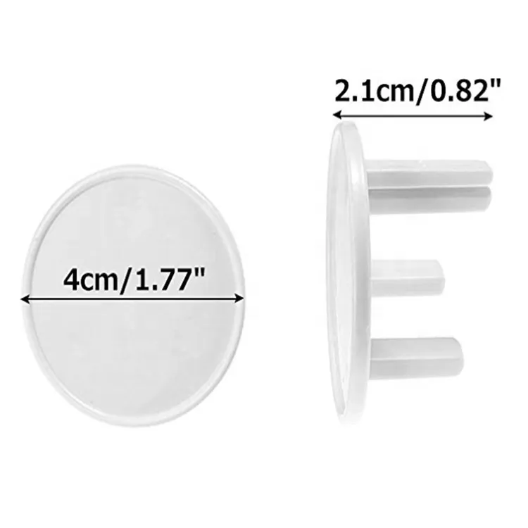10 x Pcs Childproof Safety Covers Baby Electric Plug Protector Socket (10 – PACK)