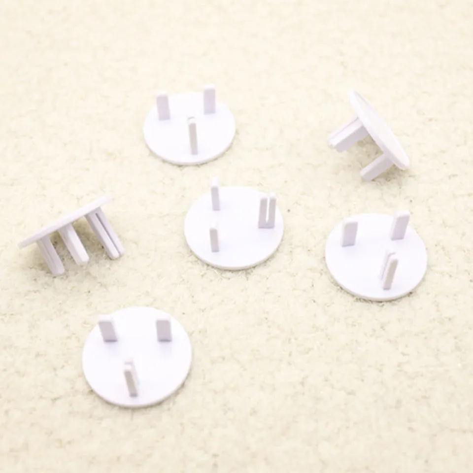 10 x Pcs Childproof Safety Covers Baby Electric Plug Protector Socket (10 – PACK)