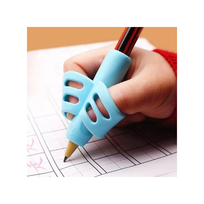 2 x pcs Kids Writing Pencil Pen Assistance Two Fingers Grip