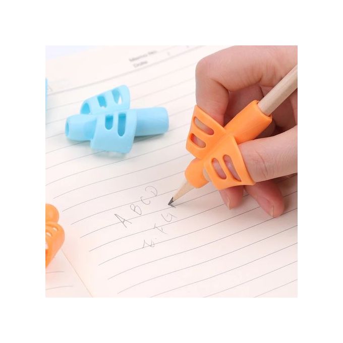 2 x pcs Kids Writing Pencil Pen Assistance Two Fingers Grip