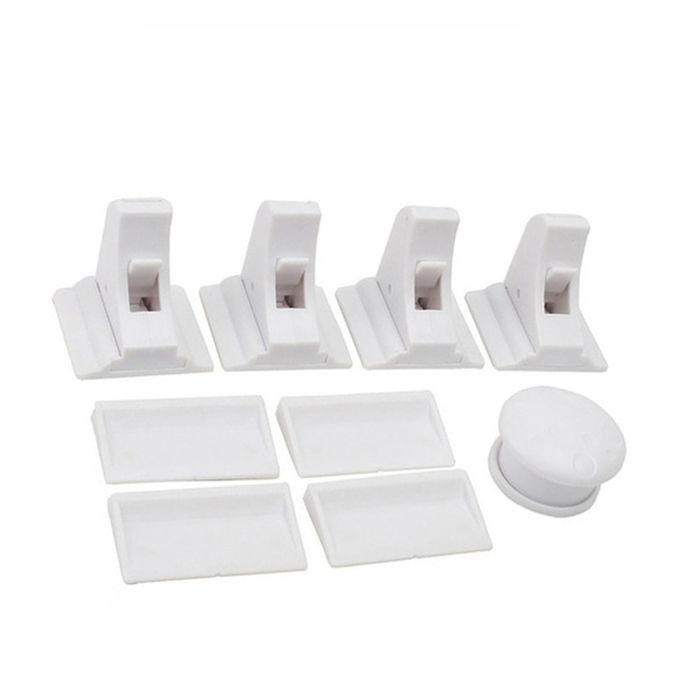 Magnetic Protection Children Door Baby Proof Safety Cabinet Locks Kids Drawer