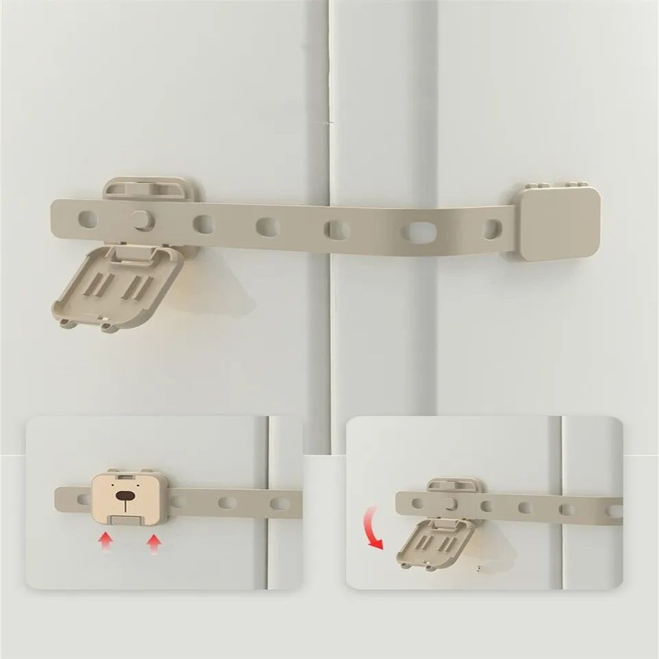 Refrigerator Strap Drawers Toilet Fridge Locks Baby Door Childproof Safety