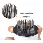 Stainless Steel Meat Tenderizer 30 Needles Flavor Marinade Sauces Injector Syringe For Steak