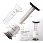 Stainless Steel Meat Tenderizer 30 Needles Flavor Marinade Sauces Injector Syringe For Steak