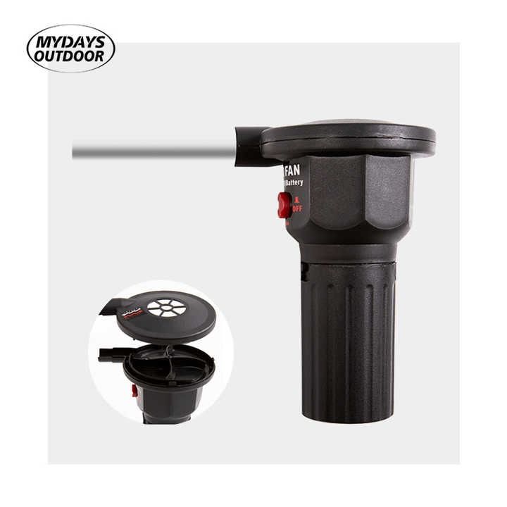 Charcoal Battery Electrical Bellow Outdoor Hand Held Fire Starter Burning Mini Blower Camping Grill Air Fan Picnic