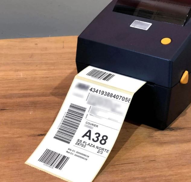 Thermal Adhesive Labels Barcode Roll Label | Size 10x15 cm |  325 pcs / roll | High Quality Thermal Labels