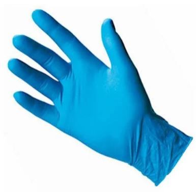 BLUE Nitrile Gloves Powder-Free Medical Grade Examination Gloves 3.5gsm.Gatanamo Food handling Kitchen Tattoo Rubber Silicone