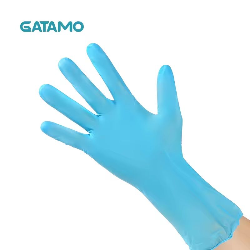 BLUE Nitrile Gloves Powder-Free Medical Grade Examination Gloves 3.5gsm.Gatanamo Food handling Kitchen Tattoo Rubber Silicone