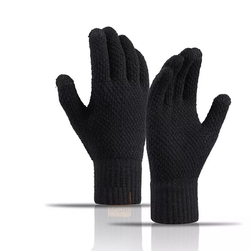 Touchscreen Winter Gloves Stretchy Full Fingers Knitted Magic Cold Weather woolen cotton acrylic Men Women Unisex